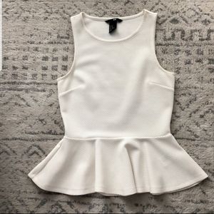 H&M peplum top